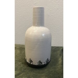 NEW Beautiful Unique‎ Vase BOHO Chic Western Decor Pottery Artwork Stone Ceramic